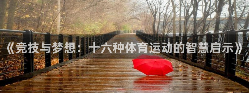 蓝鲸体育法人：《竞技与梦想：十六种体育运动的智慧启示》