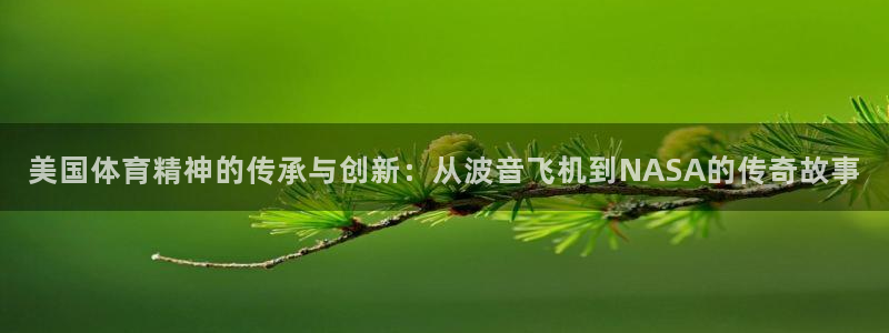 蓝鲸体育直播官网：美国体育精神的传承与创新：从波音飞机到NASA的传奇故事